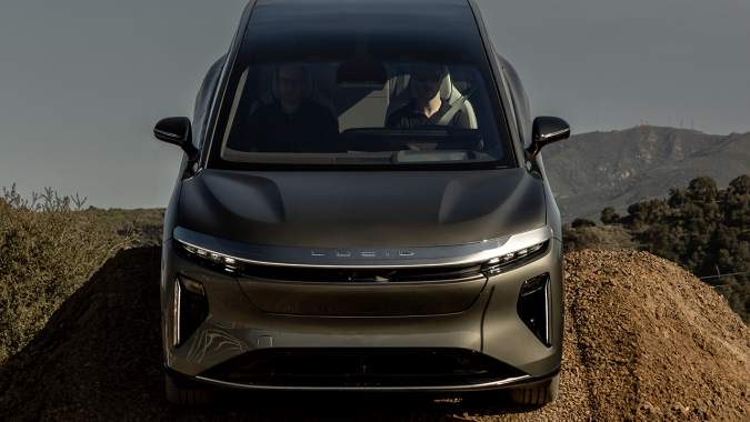 Lucid Gravity Grand Touring 2026 tiene un gran espacio interior.