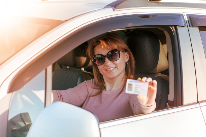 licencia de conducir recuperada