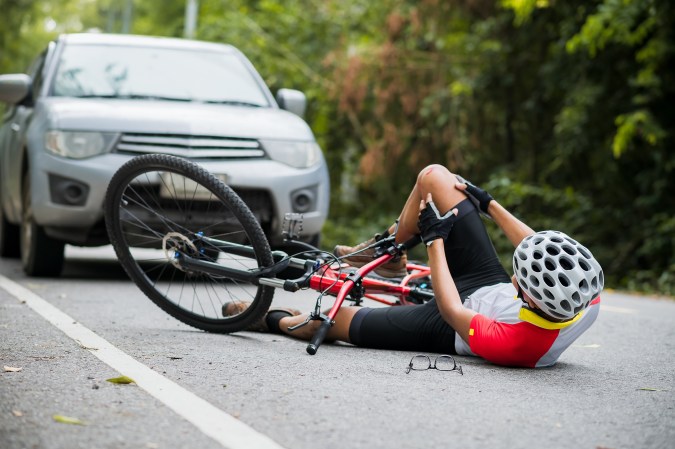colisión con ciclistas