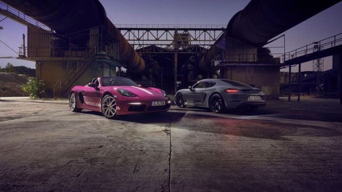 Los Porsche 718 regresan con motores a gasolina junto a opciones eléctricas.