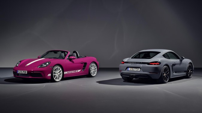 El alma deportiva de Porsche vive con motores a gasolina en los 718.