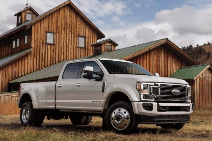 Ford Super Duty 2020-2021, llamado a revisión por columna de dirección