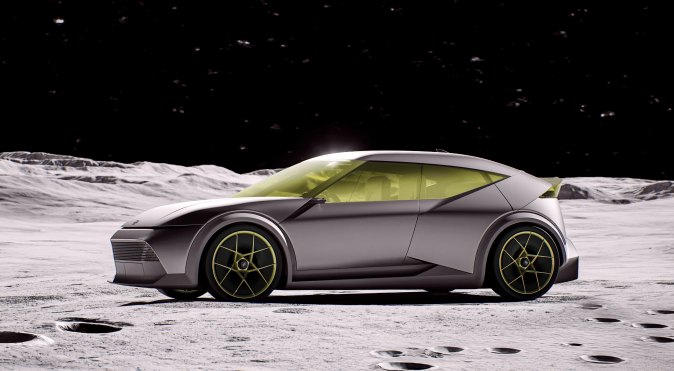Concept Three de Hyundai: Fusión de retro y tecnología eléctrica.