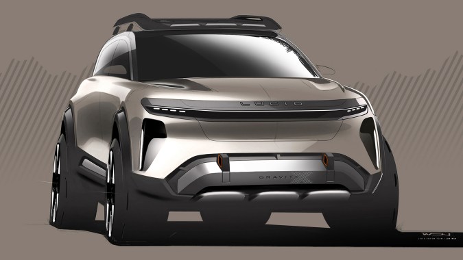 Lucid Gravity X Concept será la versión Off-Road.