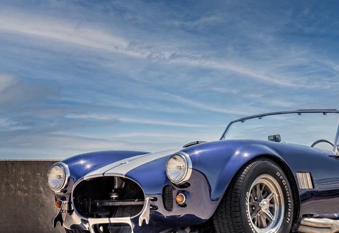 Aaron Paul y el Shelby Cobra