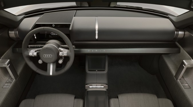 Audi Concept C tiene un interior minimalista.