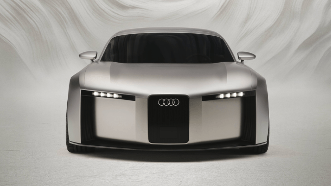 Audi Concept C tiene un perfil deportivo futurista.