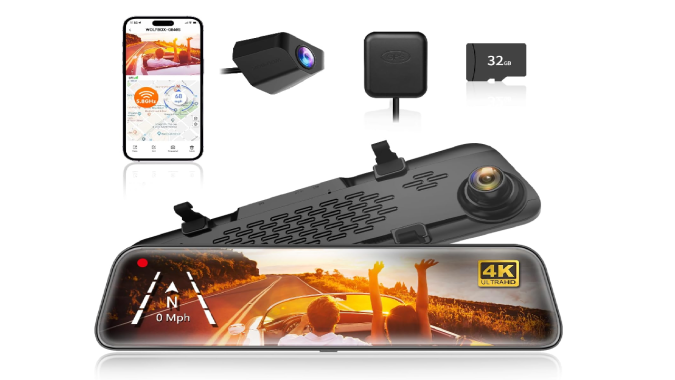 Las cámaras de espejo retrovisor aumentan la visión.