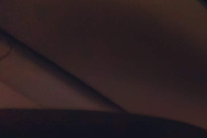 peligro de choque en la noche