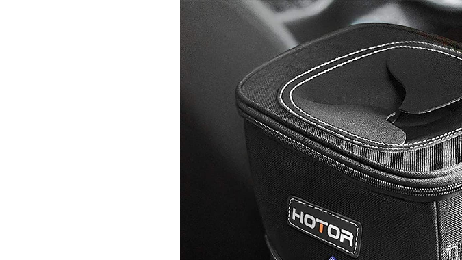 Los botes de basura para autos mantienen la limpieza en el carro.