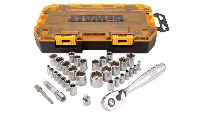 Las herramientas de Dewalt tienen diferentes medidas y precios.