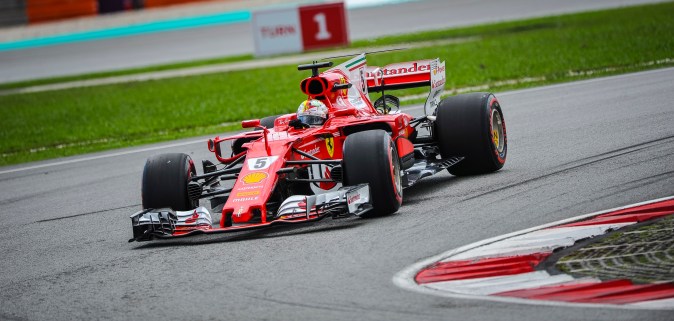 F1 Ferrari SF70H quedó en segundo lugar del campeonato en 2017.