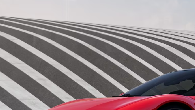 Ferrari 849 Testarossa tiene detalles de los modelos de Ferrari actuales.