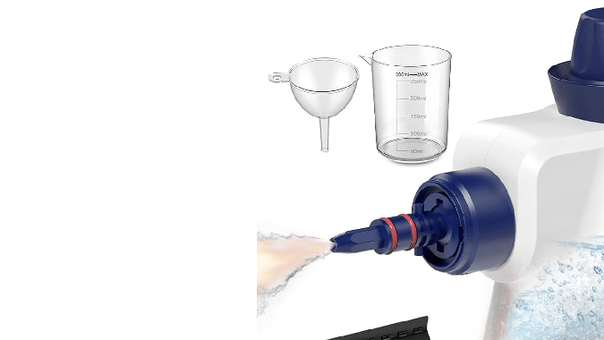 Limpiador a vapor Dovety ofrece un buen rendimiento a bajo costo.