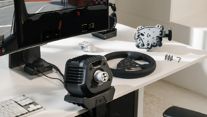 Volante Logitech G Series RS50 ofrece una rápida respuesta.