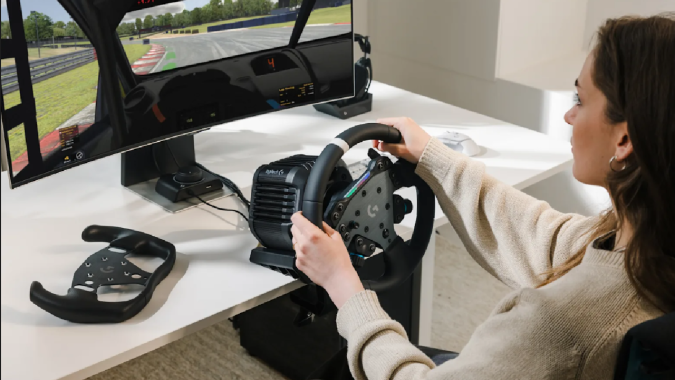 Volante Logitech G Series RS50 está construido con los mejores materiales del mercado.