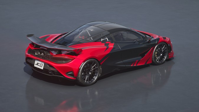 McLaren 750S JC96 Japan Limited Edition usa el mismo motor base.