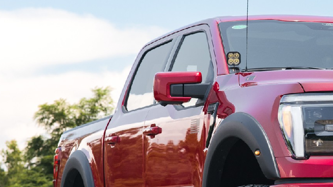 Roush Performance RT6 F-150 tiene una altura de seis pulgadas.