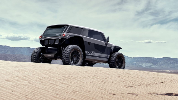 Vanderhall Brawley GTS tiene una suspensión independiente ideal para montaña, desierto, entre otros.