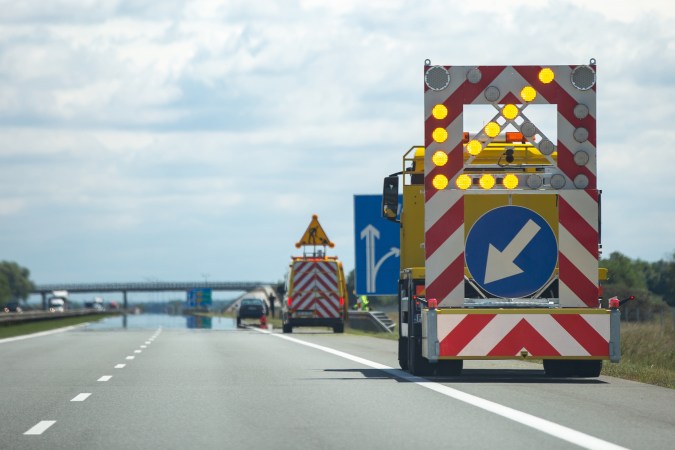 vehículos de movilidad baja autopista