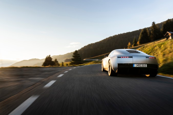 Audi Concept C se deja ver en las carreteras.