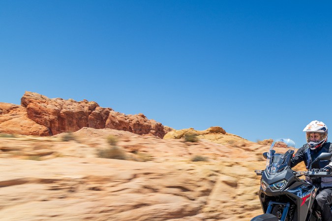 Honda Africa Twin Adventure Sports en la ruta