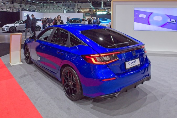 Honda Civic Hybrid Sport en AUTO 25 y Mobility Show en Messukeskus Helsinki.