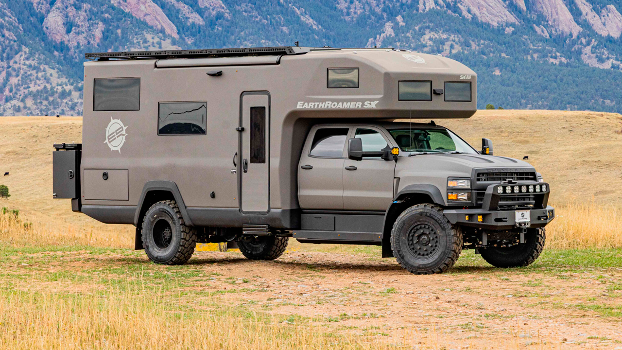 Autocaravana Earthroamer SX tiene más capacidades.