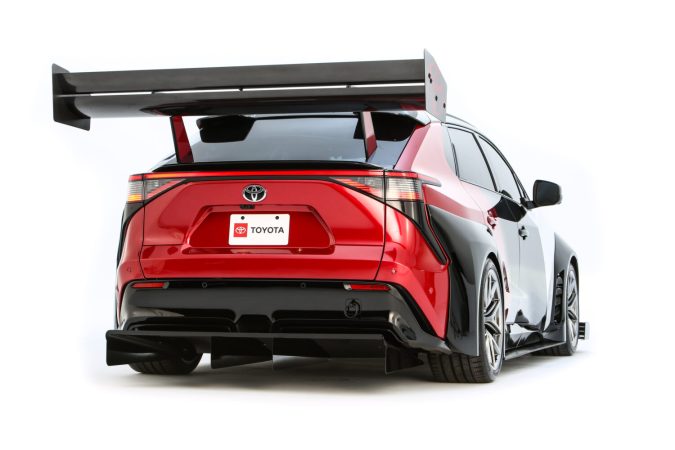 Toyota bZ Time Attack Concept está pensado para competición.