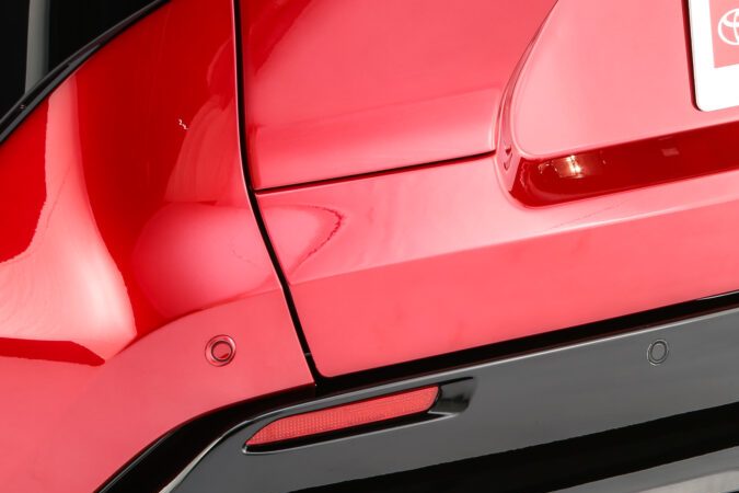 Toyota bZ Time Attack Concept tiene un gran difusor trasero.