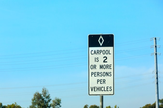 uso de carriles HOV en florida
