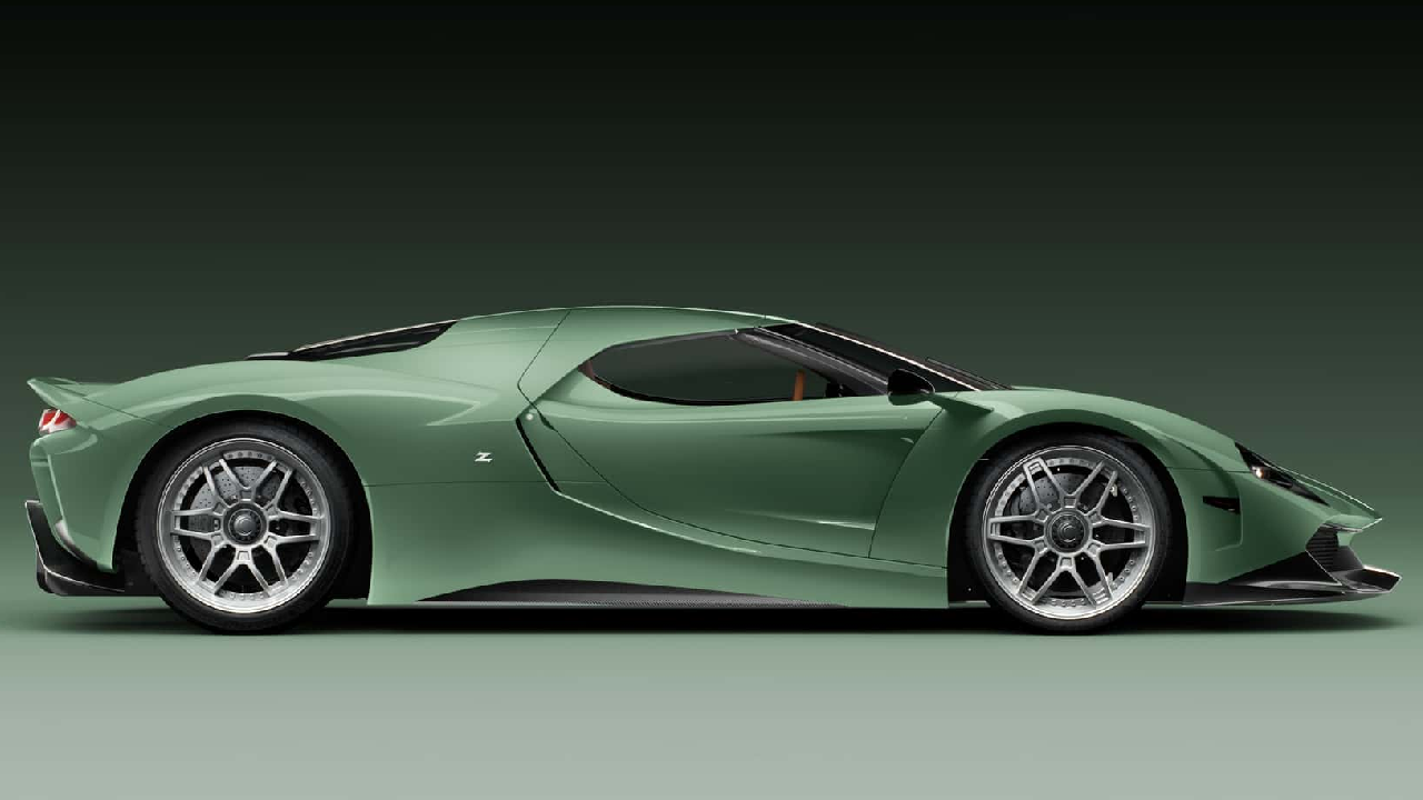 Capricorn Zagato 01 tiene un motor V8 de 900 caballos de fuerza.