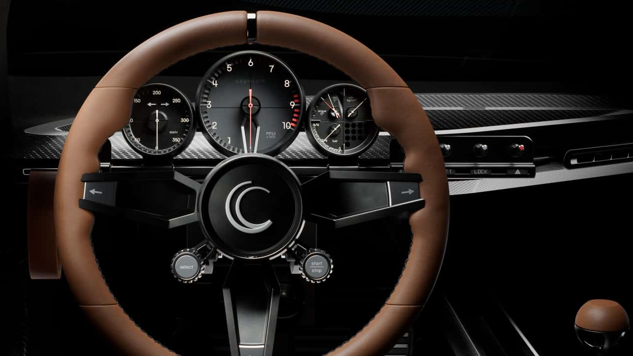 Capricorn Zagato 01 tiene un interior minimalista.