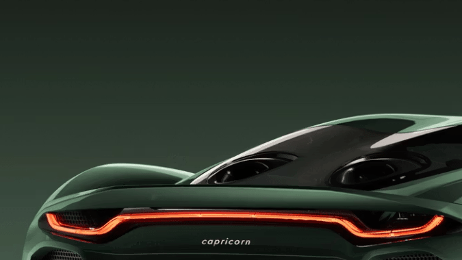Capricorn Zagato 01 es el primer auto de la marca.