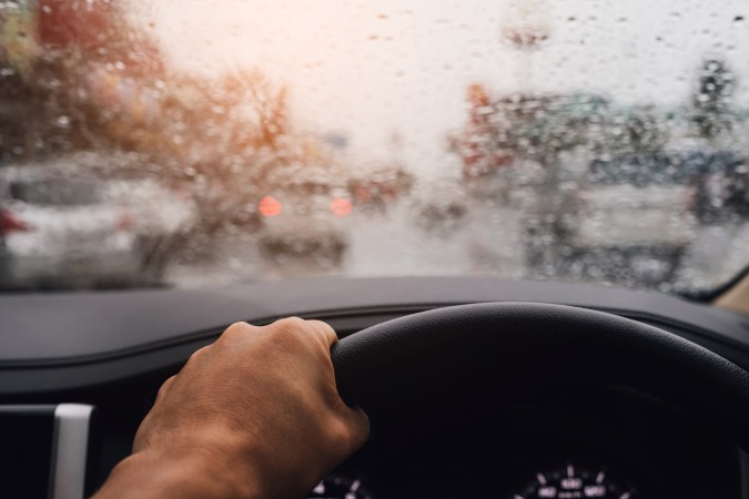 baja visibilidad por lluvia