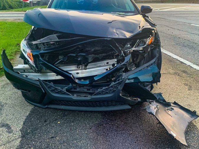 accidente por distracciones