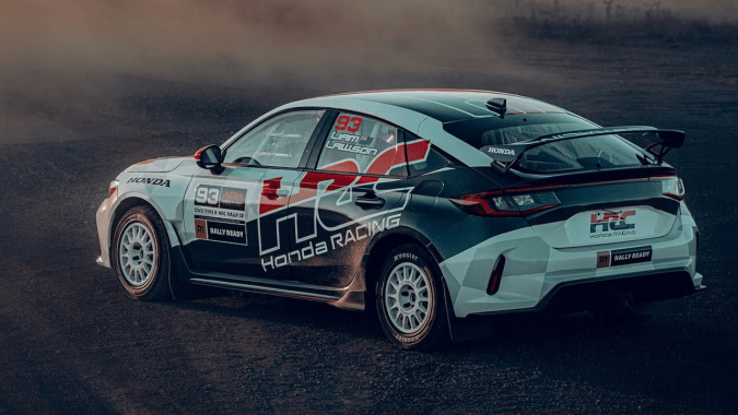 Honda Civic Type R HRC Rally XP participará en el ARA Rally.