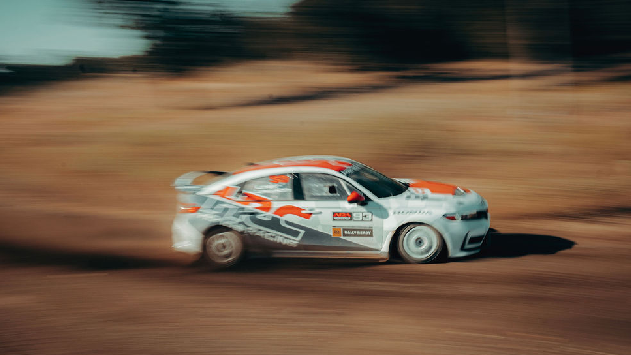 Honda Civic Type R HRC Rally XP construido para la tierra.