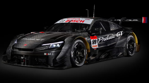 Honda Prelude GT500 se prepara para el campeonato Super GT 2026.