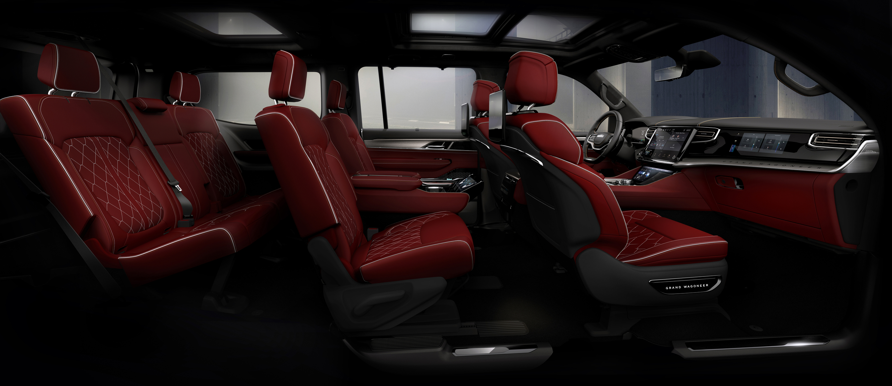 Jeep Grand Wagoneer 2026 tiene varios acabados únicos.