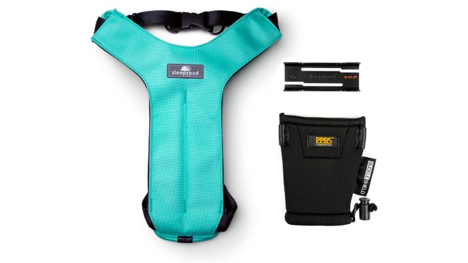 El arnés para perros Clickit Sport de Sleepypod es práctico y seguro.