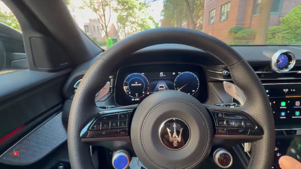 Maserati Grecale Trofeo 2025 tiene hasta cinco modos de conducción.