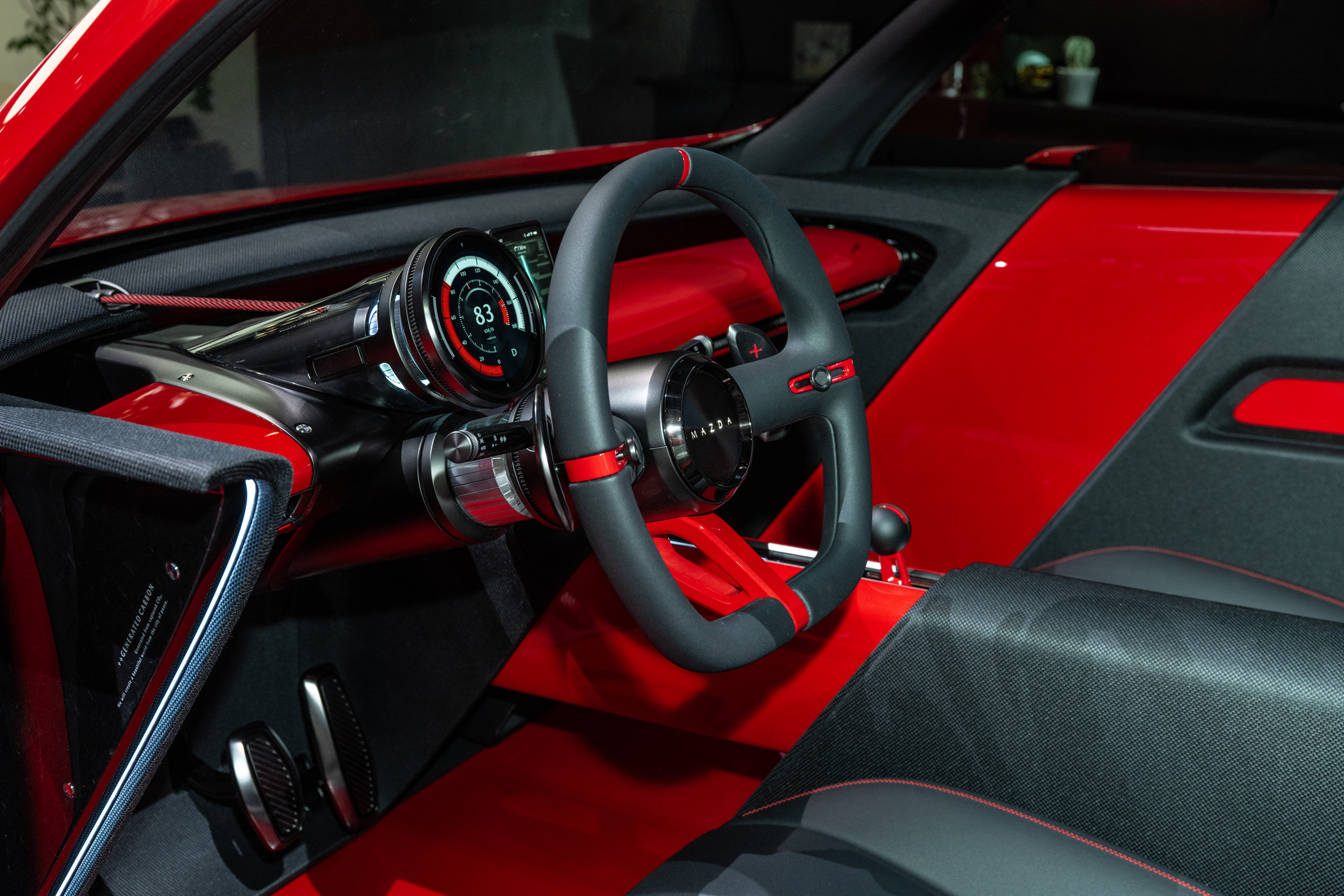 Mazda Vision X-Compact tiene un diseño moderno.