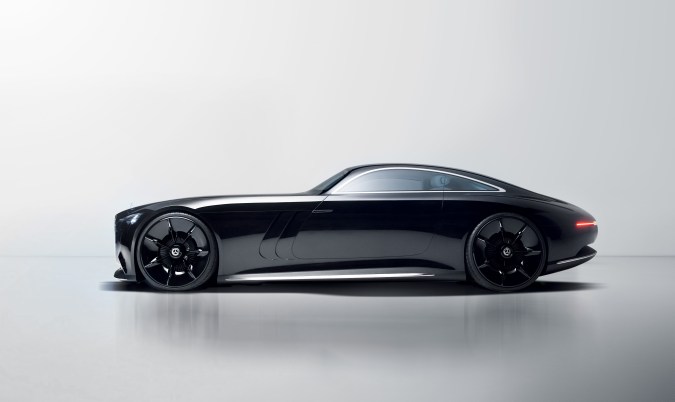 Mercedes-Benz Vision Iconic tiene un perfil bastante largo.