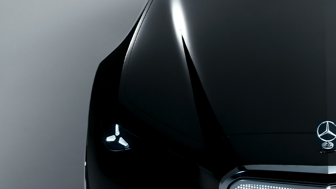 Mercedes-Benz Vision Iconic tiene una presencia robusta.