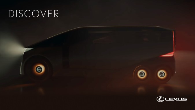 Lexus LS Minivan concept será el sustituto del LS sedán.