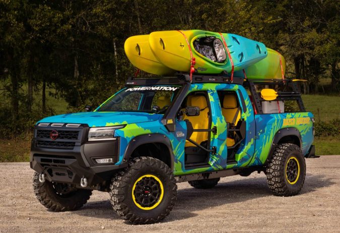 Nissan Frontier Rapid Runner está creada con colaboración de Powernation.