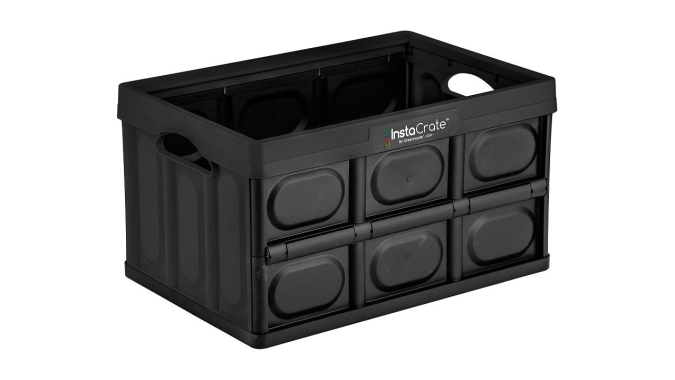 Organizador de baúl Instacrate de GreenMade está hecho de materiales resistentes.