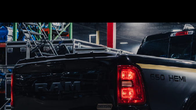 Ram 1500 Lowered tiene un poderoso motor de 650 caballos de fuerza.