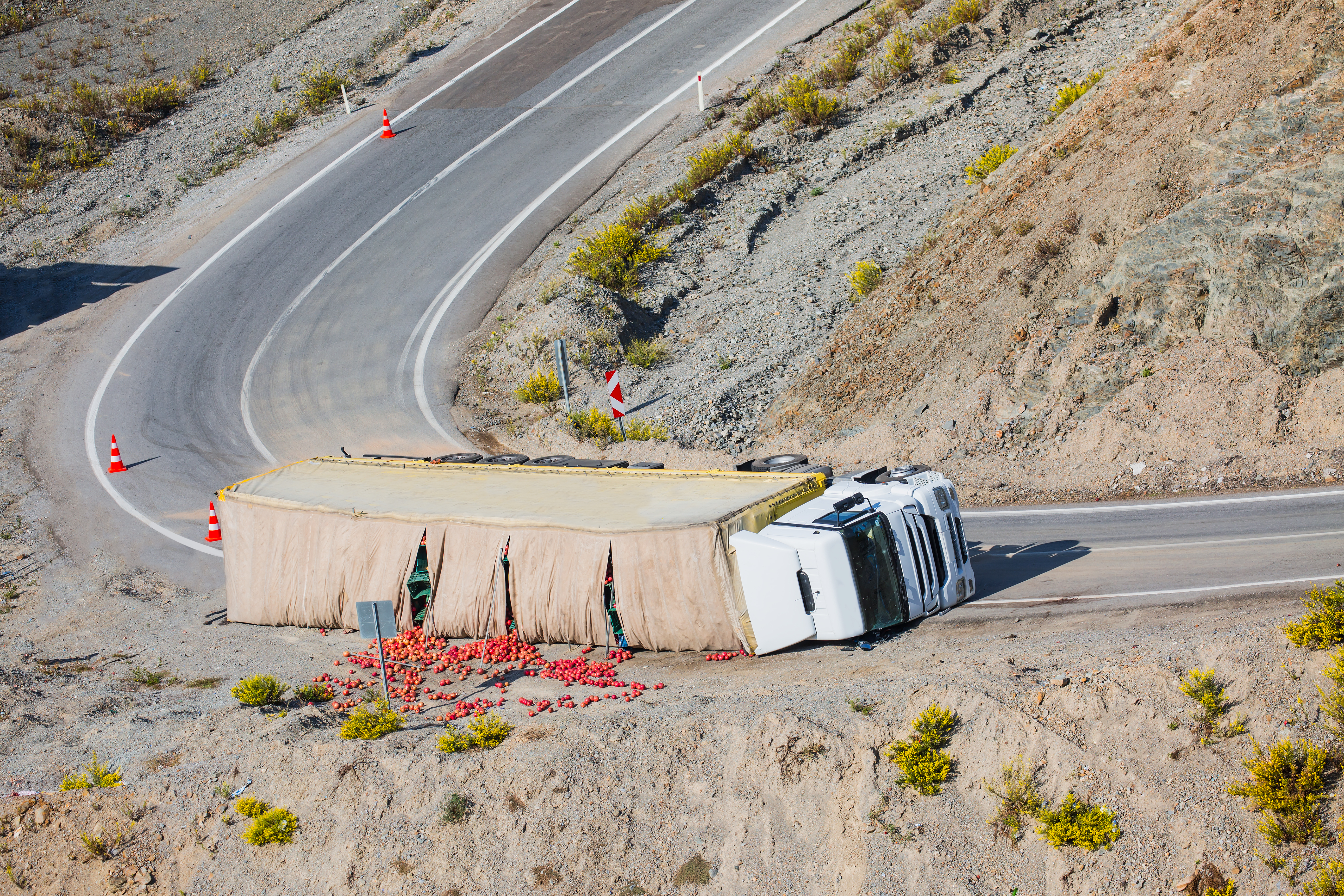 accidente de camión